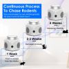 360° Ultrasonic Mice Repellent Indoor Rodent Repeller Mice Rat Squirrel Rodent Chaser